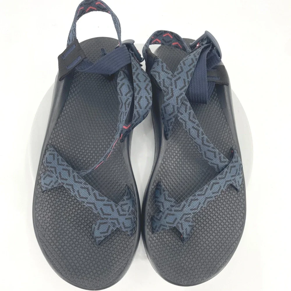 Chaco Z/Cloud 2‎ Sandals Mens 12 Navy Blue Polyester Sport Gorpcore Hiking